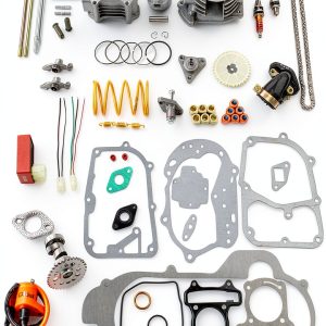 Glixal GY6 Cylinder Head Kit 18.5mm Large Valve-0
