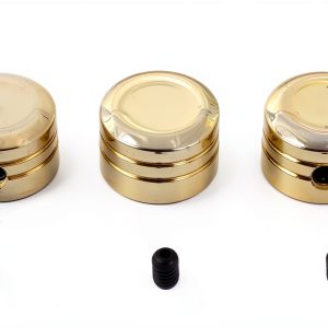 V-Twin Brass Cylinder Head Bolt Cover Powersports-0
