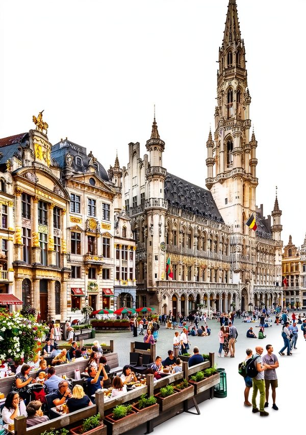 Lonely Planet Brussels Pocket Guide 6th Edition Travel Book 286 Pages-0